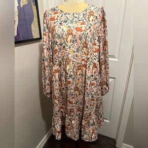 Super Cute Kawaii Long-Sleeve Dress.